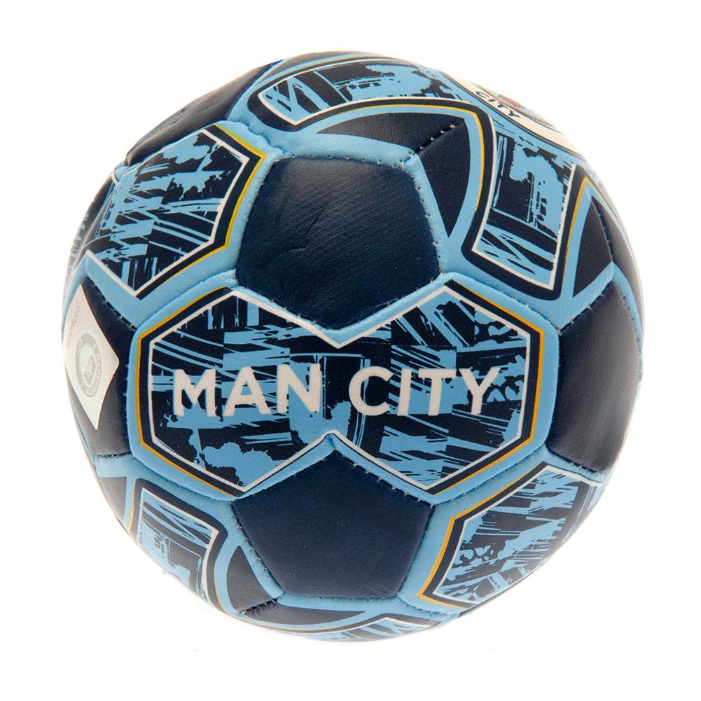 Manchester City FC 4 inch Soft Ball - Gift Arch