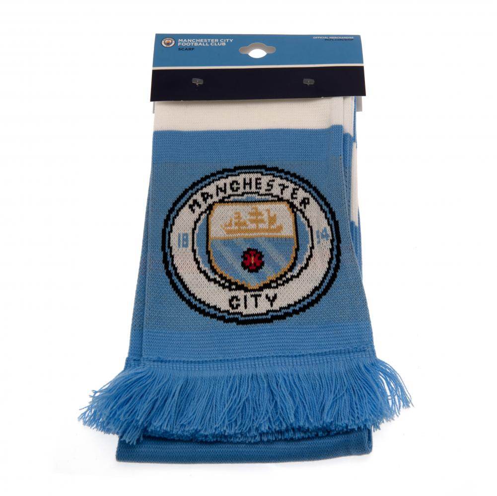 Manchester City FC Bar Scarf - Gift Arch