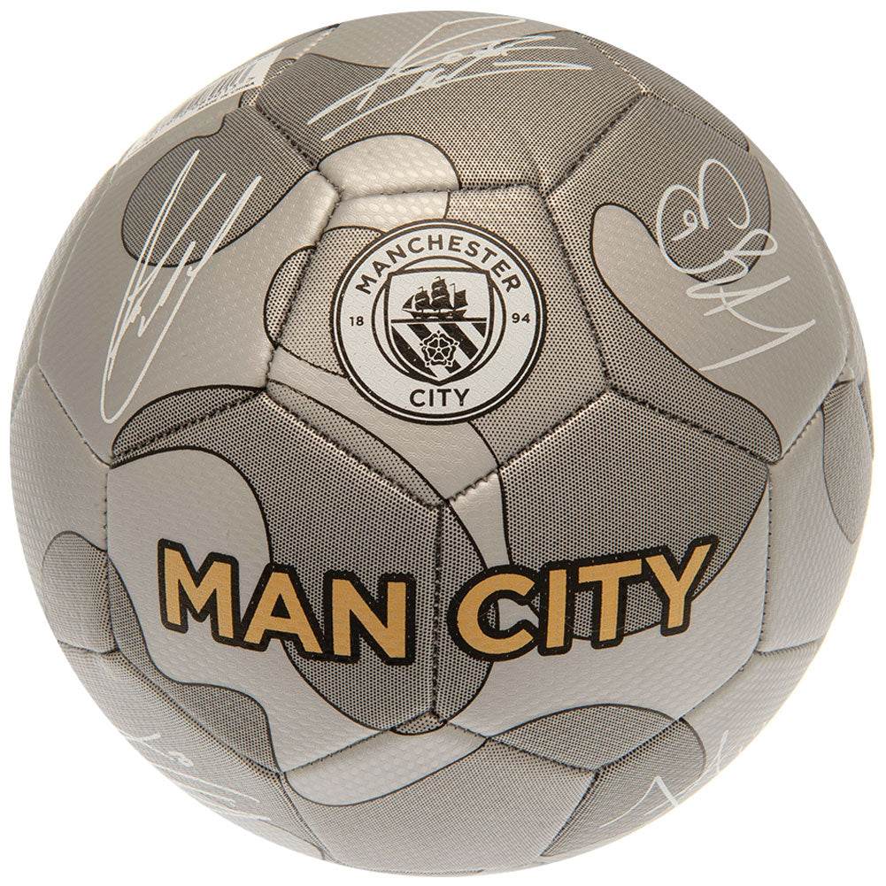 Manchester City FC Camo Sig Football - Gift Arch