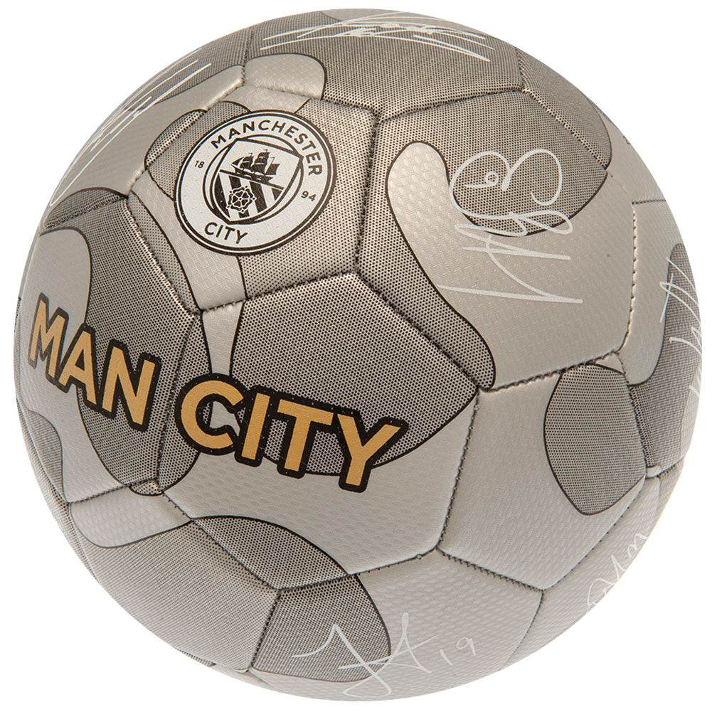 Manchester City FC Camo Sig Football - Gift Arch