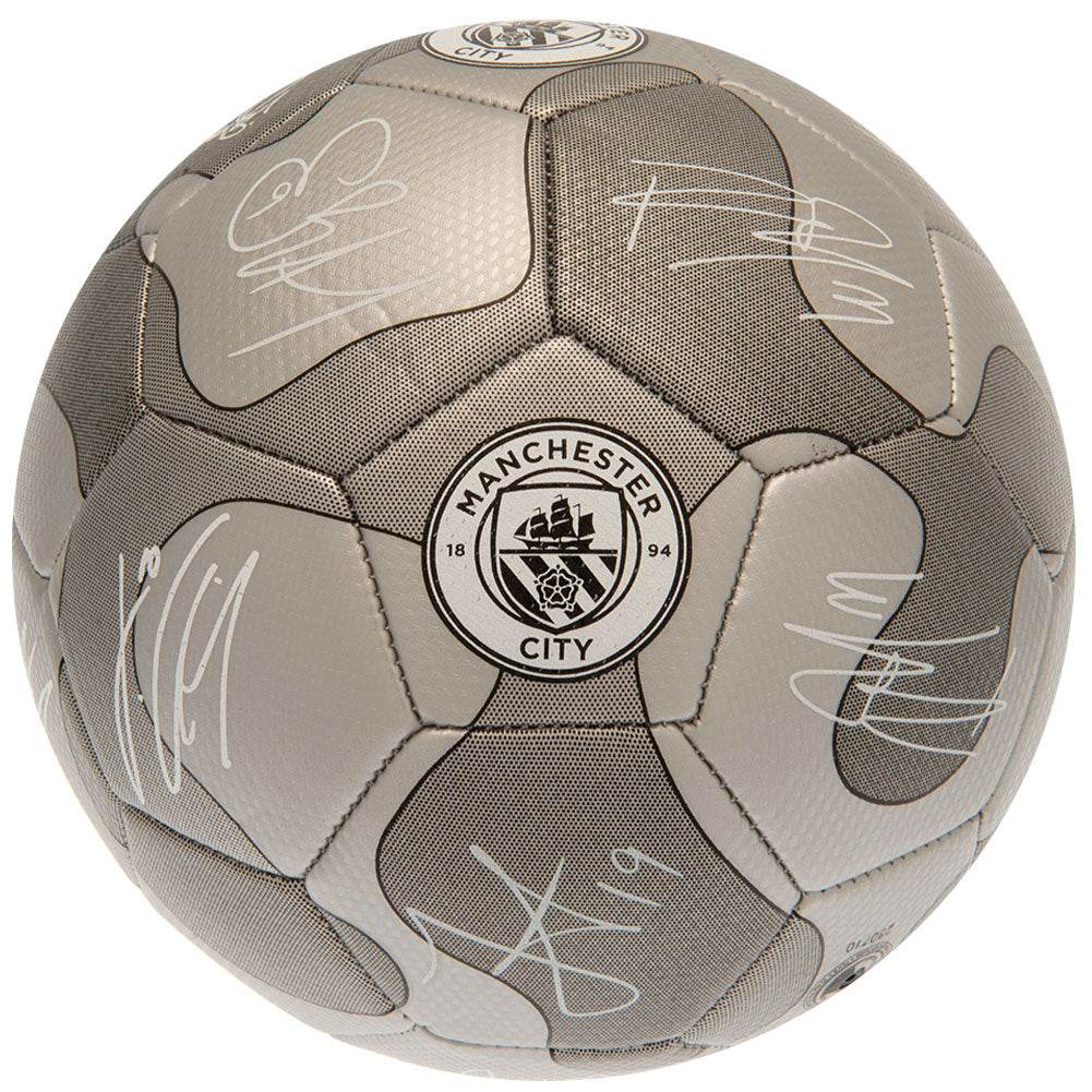 Manchester City FC Camo Sig Football - Gift Arch