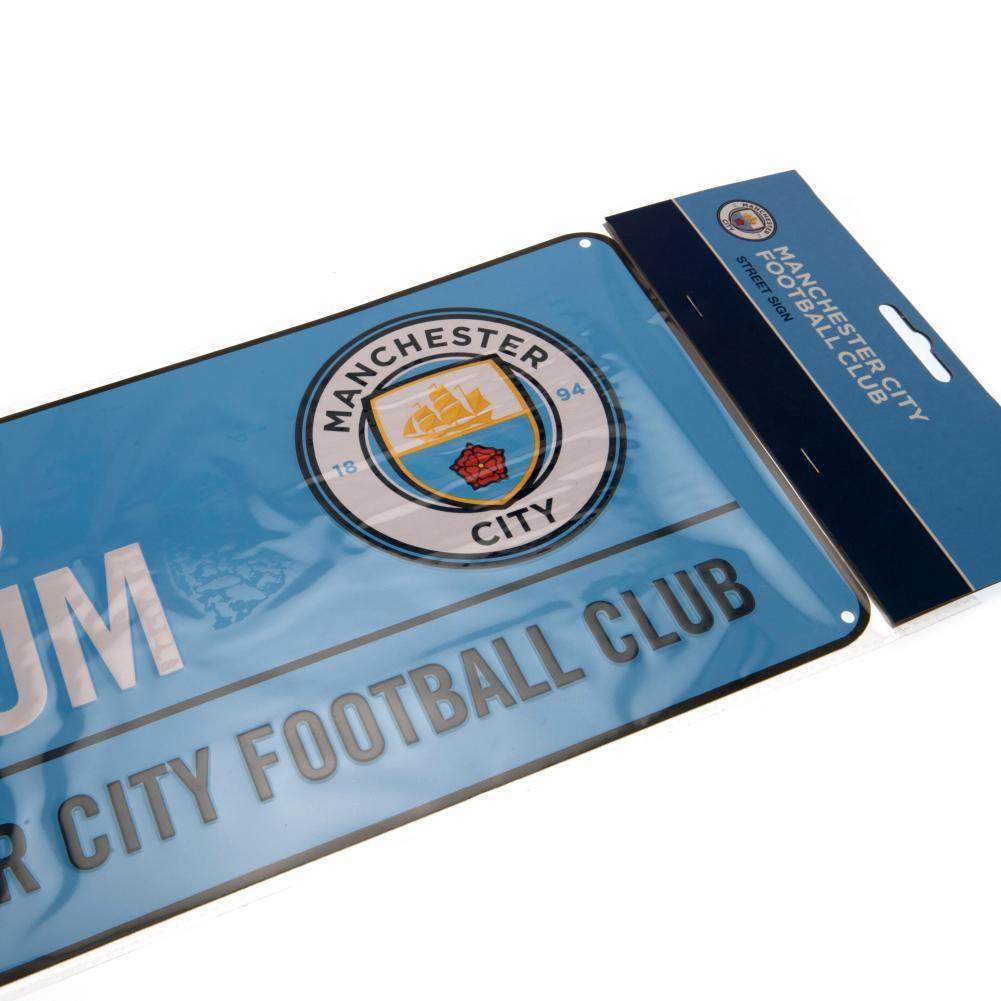 Manchester City FC Colour Street Sign - Gift Arch