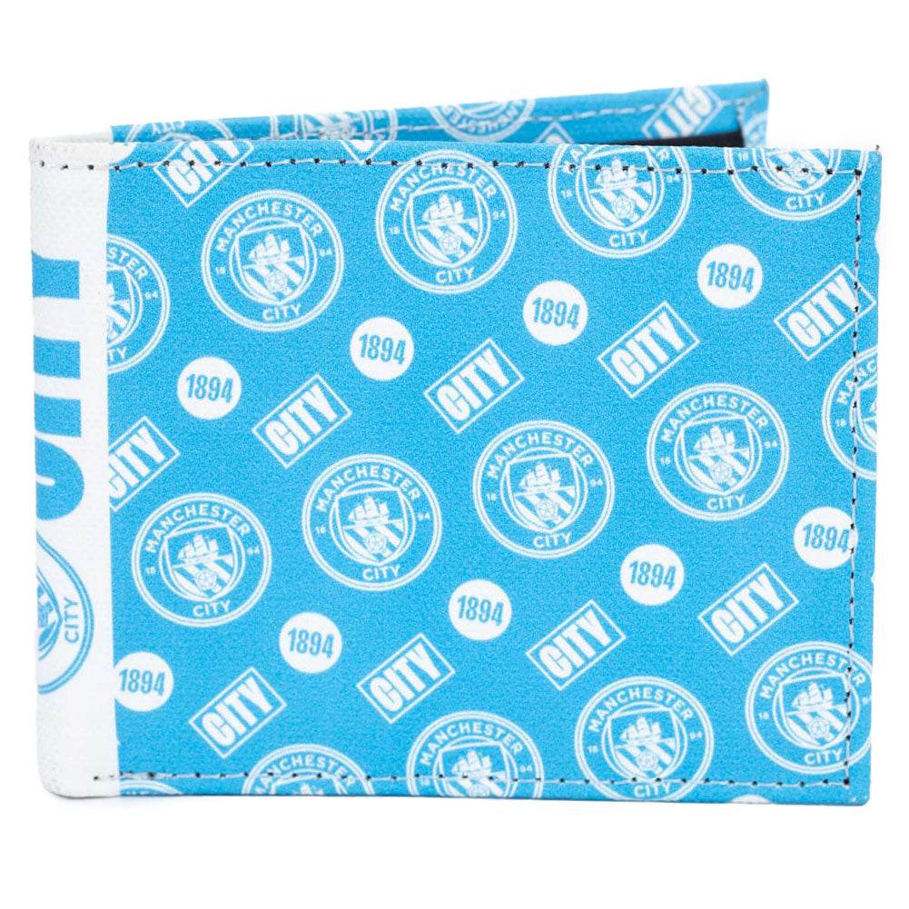Manchester City FC Coloured Icon Wallet - Gift Arch