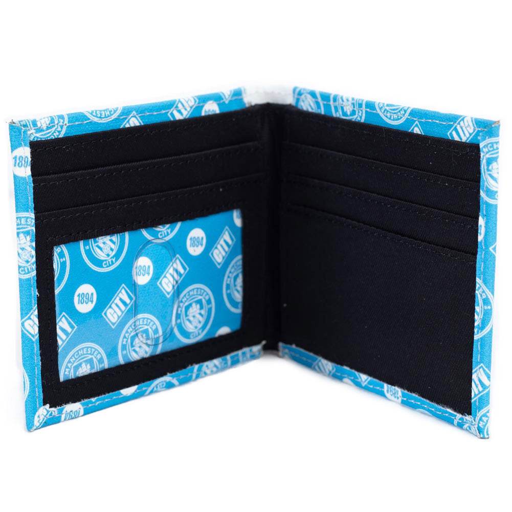 Manchester City FC Coloured Icon Wallet - Gift Arch