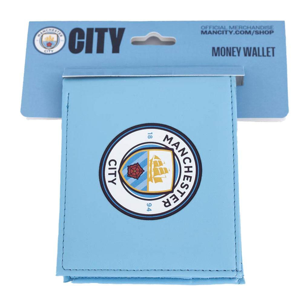 Manchester City FC Coloured PU Wallet - Gift Arch
