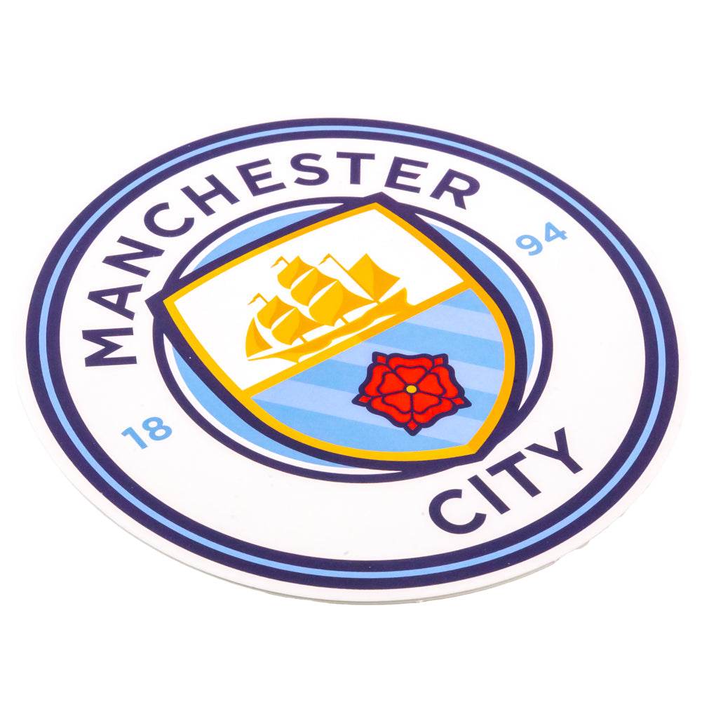 Manchester City FC Crest Car Sticker - Gift Arch