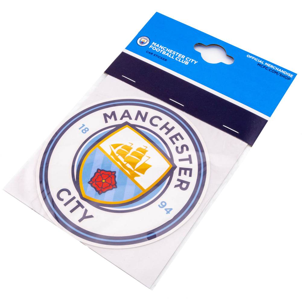 Manchester City FC Crest Car Sticker - Gift Arch