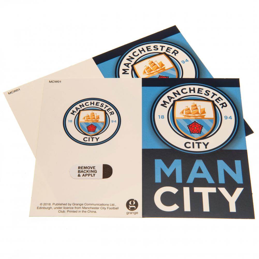 Manchester City FC Crest Gift Wrap - Gift Arch