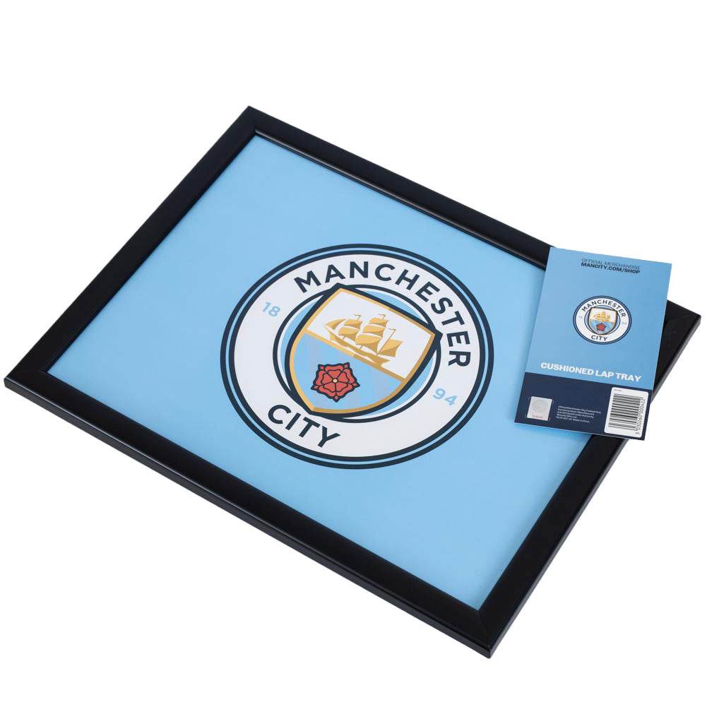 Manchester City FC Cushioned Lap Tray - Gift Arch
