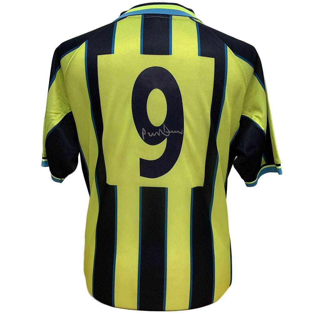 Manchester City FC Dickov Signed Shirt - Gift Arch