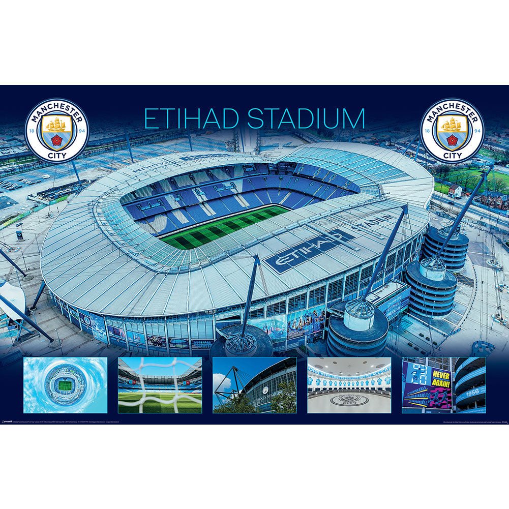 Manchester City FC Etihad Stadium Poster 199 - Gift Arch