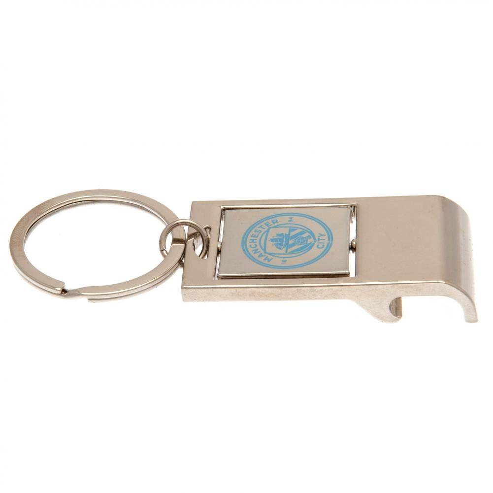 Manchester City FC Executive Bottle Opener Keyring - Gift Arch