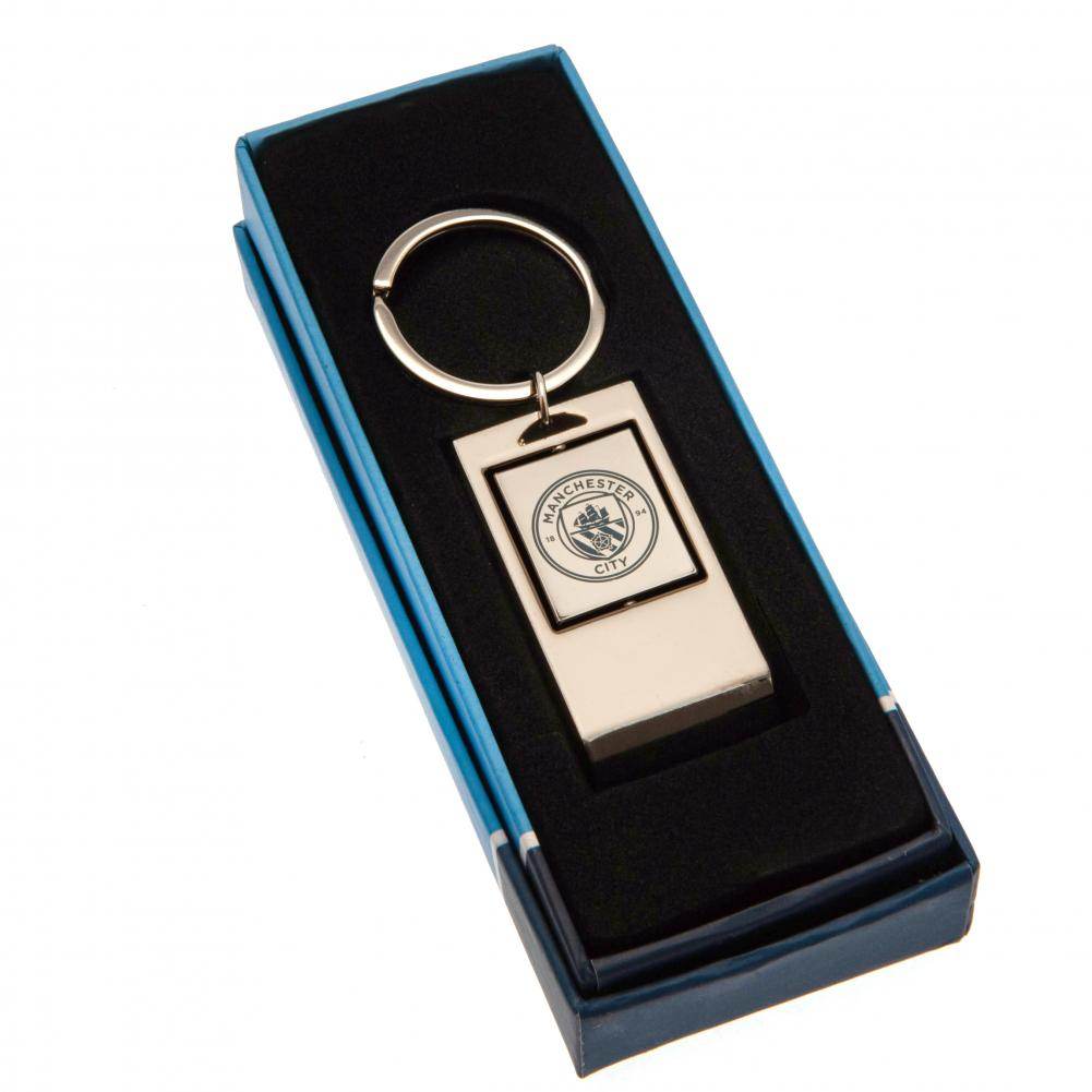 Manchester City FC Executive Bottle Opener Keyring - Gift Arch