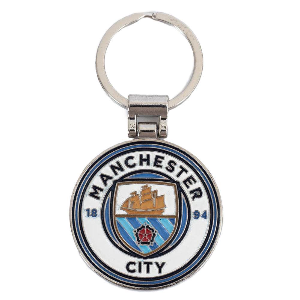 Manchester City FC Executive Crest Keyring - Gift Arch