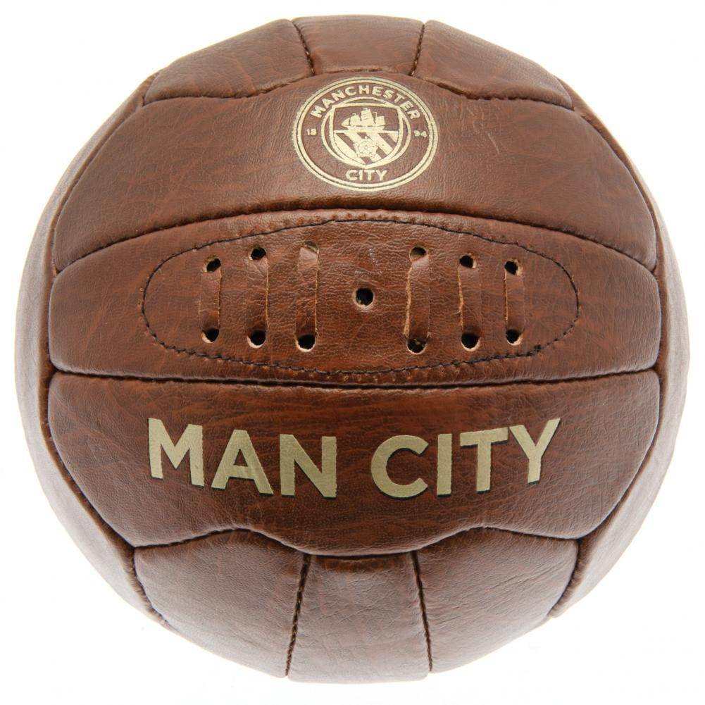 Manchester City FC Faux Leather Football - Gift Arch