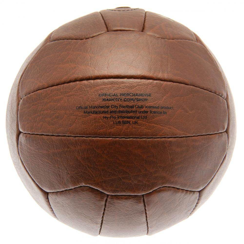 Manchester City FC Faux Leather Football - Gift Arch