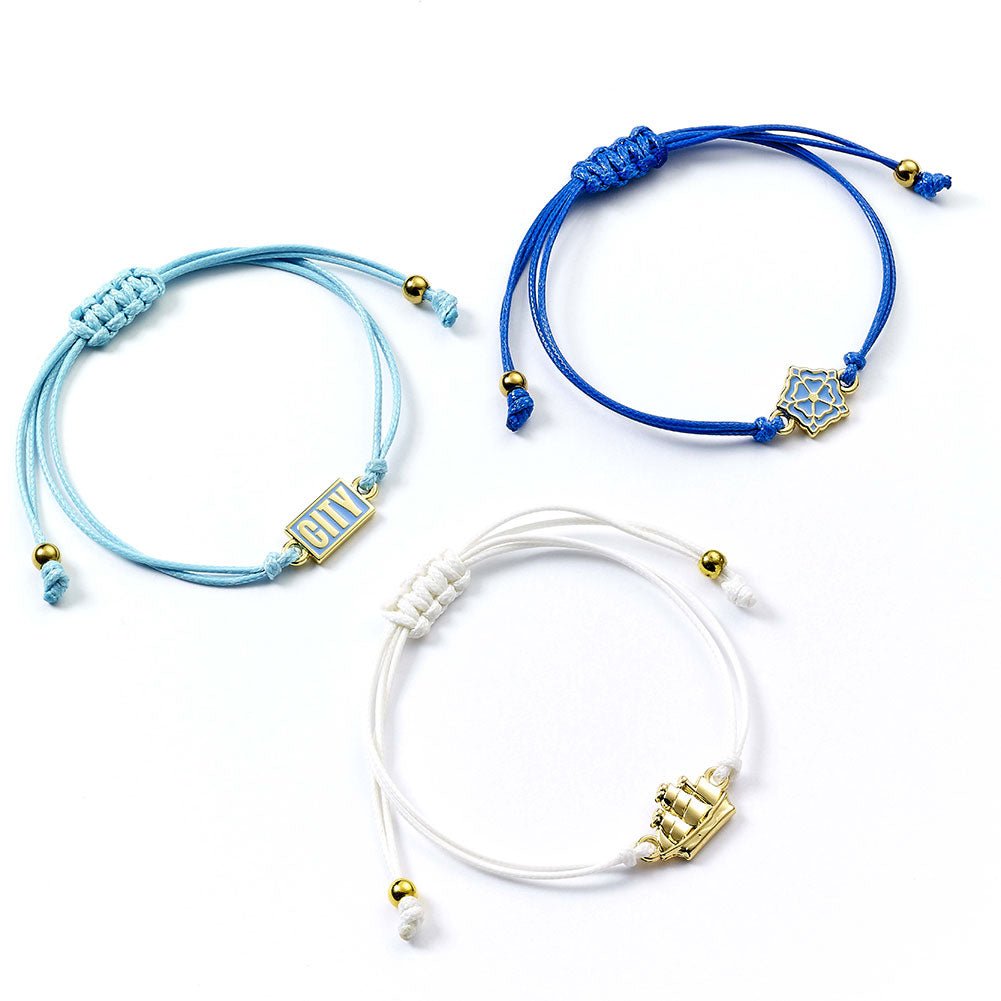 Manchester City FC Friendship Bracelet Set - Gift Arch