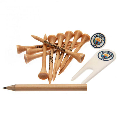 Manchester City FC Golf Accessories Pack - Gift Arch