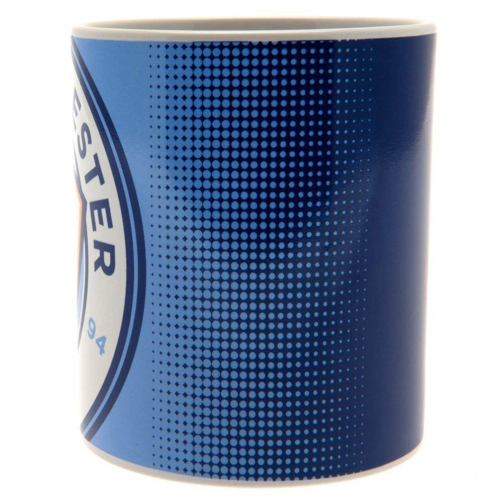 Manchester City FC Halftone Mug - Gift Arch