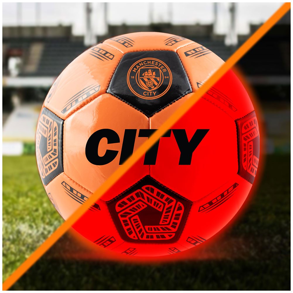 Manchester City FC LED Glow Football - Gift Arch