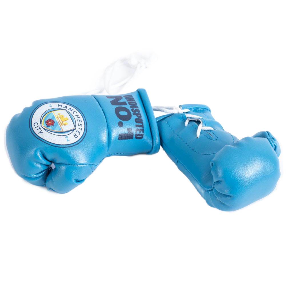 Manchester City FC Mini Boxing Gloves - Gift Arch