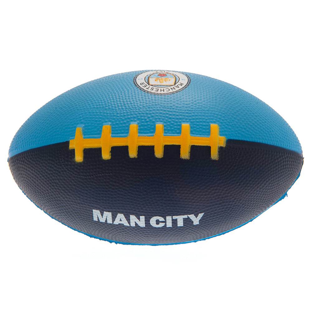 Manchester City FC Mini Foam American Football - Gift Arch
