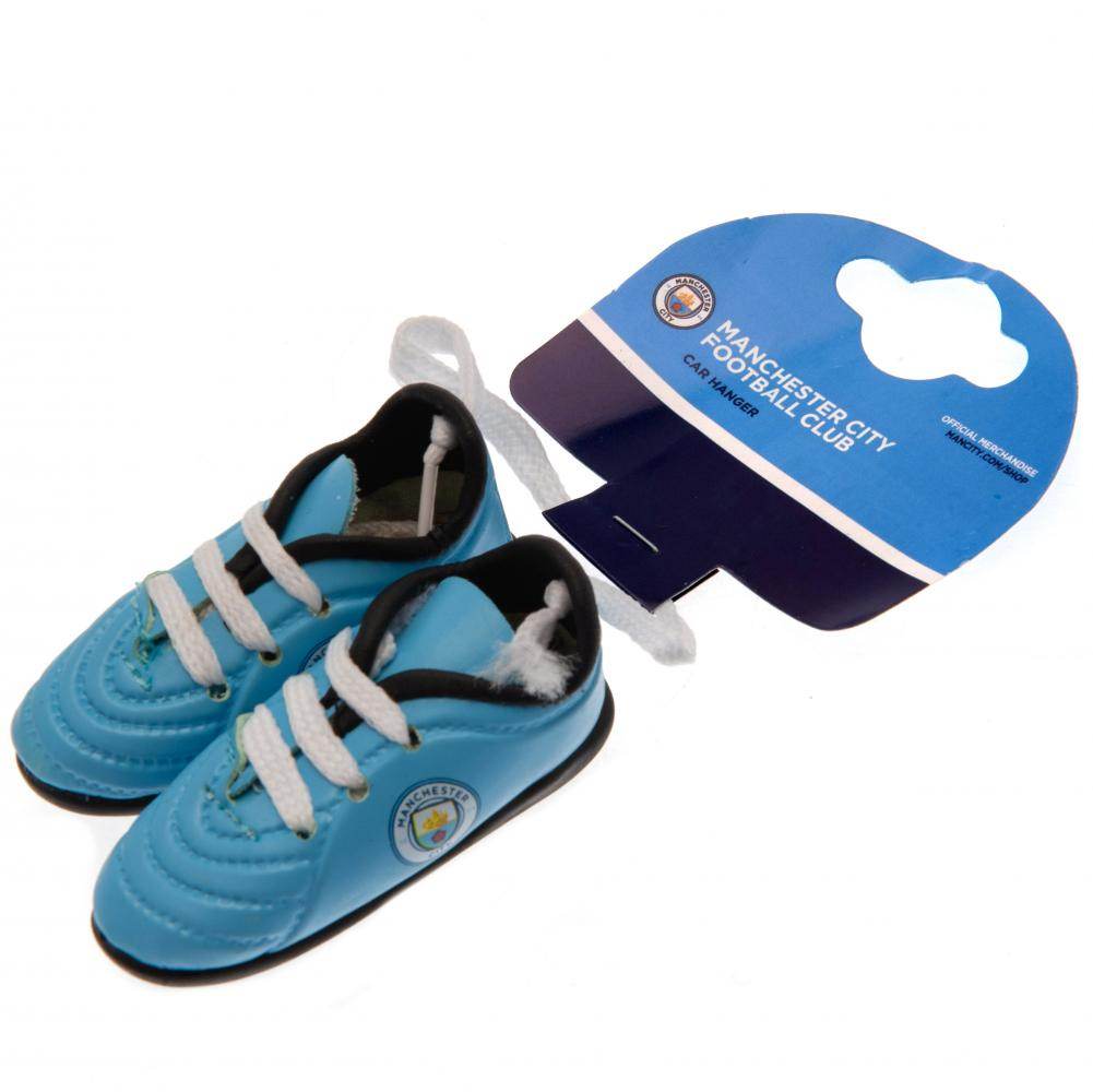Manchester City FC Mini Football Boots - Gift Arch