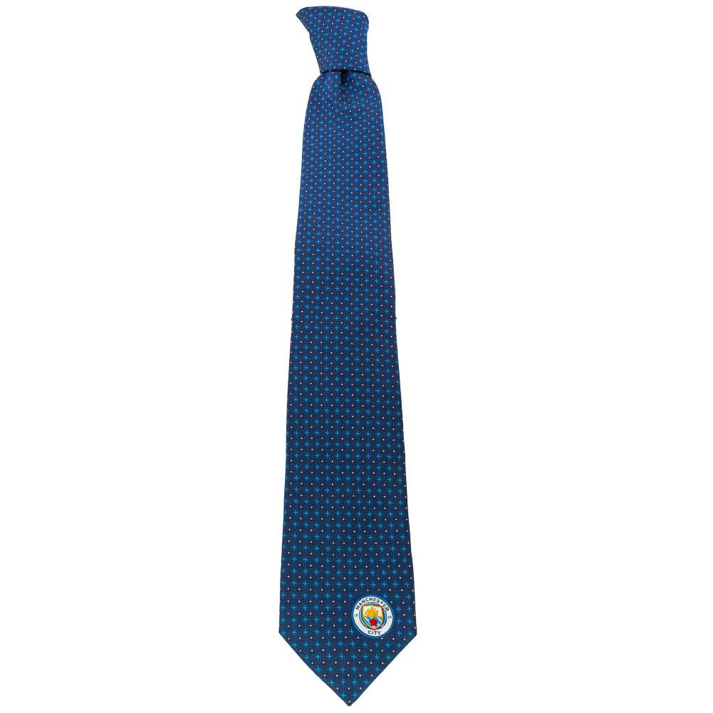 Manchester City FC Navy Blue Tie - Gift Arch