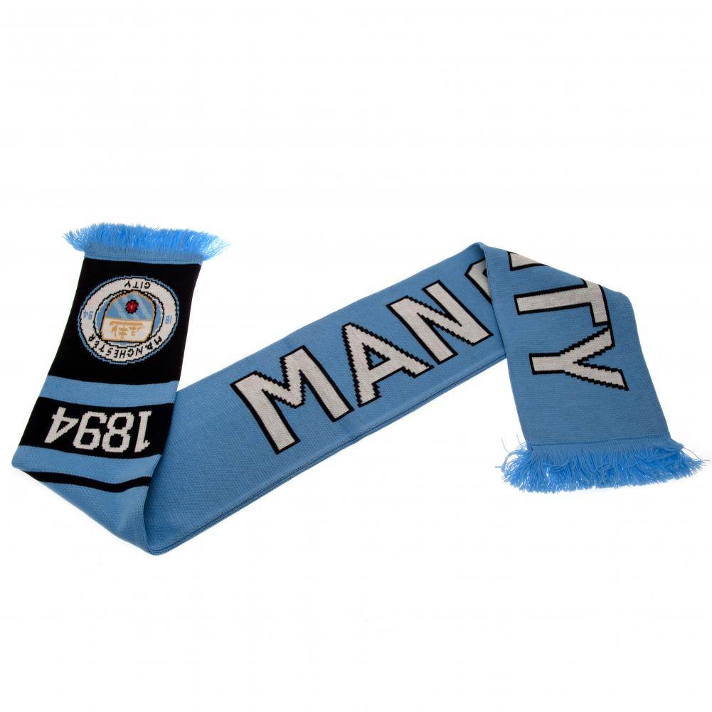 Manchester City FC Nero Scarf - Gift Arch