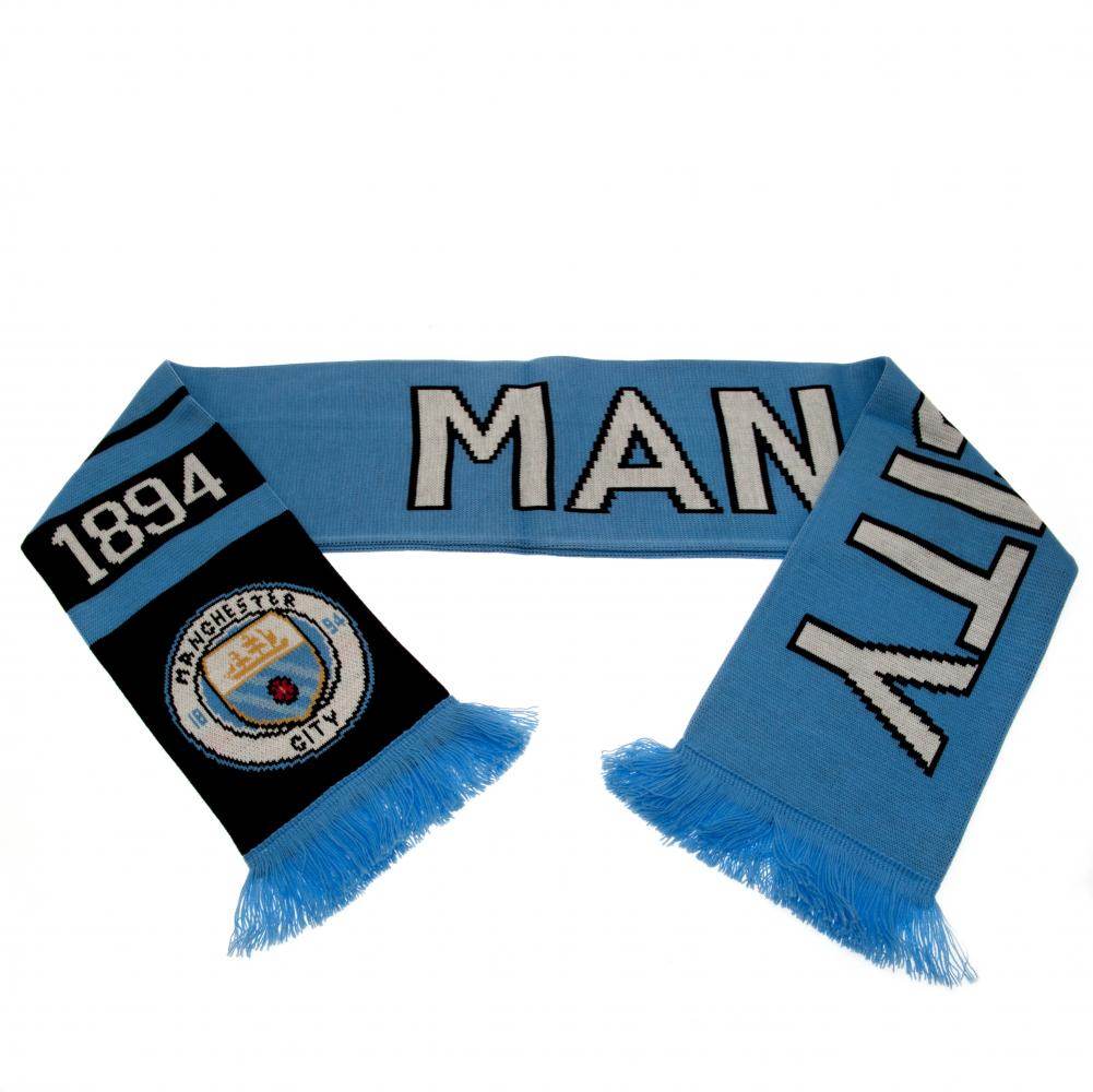 Manchester City FC Nero Scarf - Gift Arch