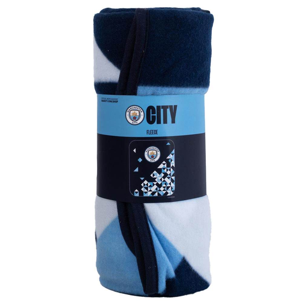 Manchester City FC Particle Fleece Blanket - Gift Arch