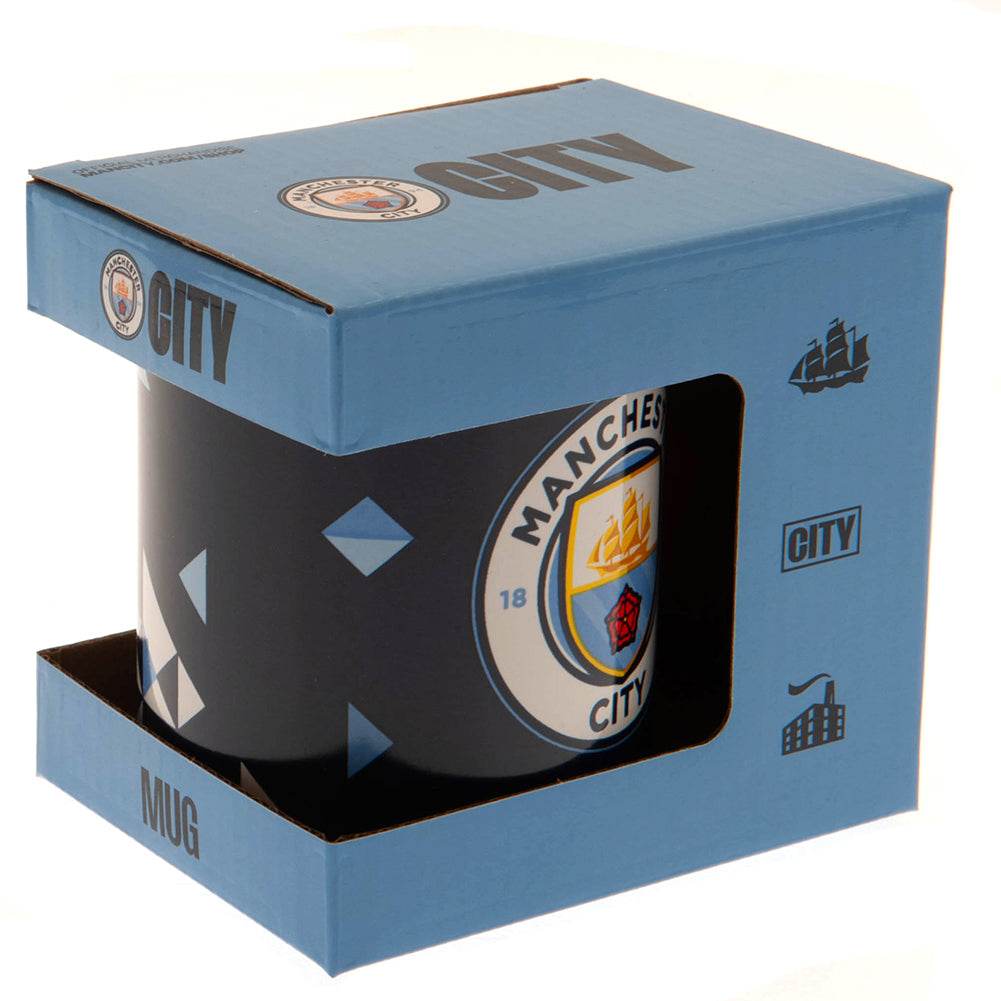 Manchester City FC Particle Mug - Gift Arch