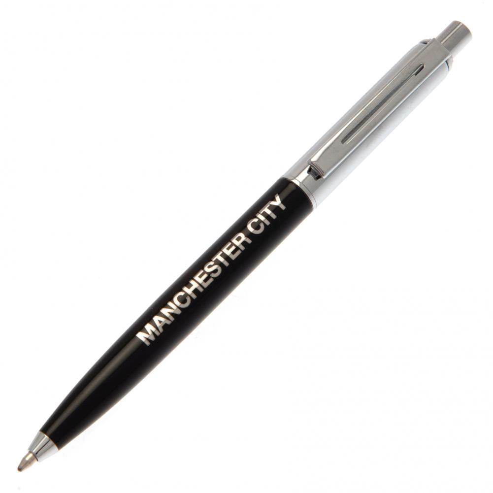 Manchester City FC Pen & Keyring Set - Gift Arch