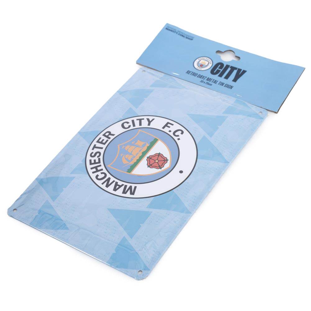 Manchester City FC Retro Days Sign - Gift Arch