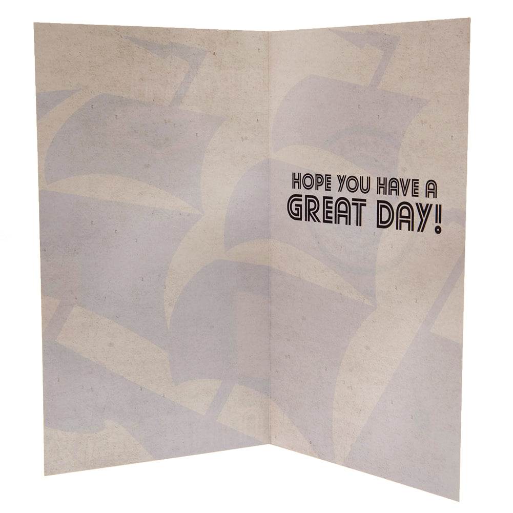 Manchester City FC Retro Shirt Birthday Card - Gift Arch