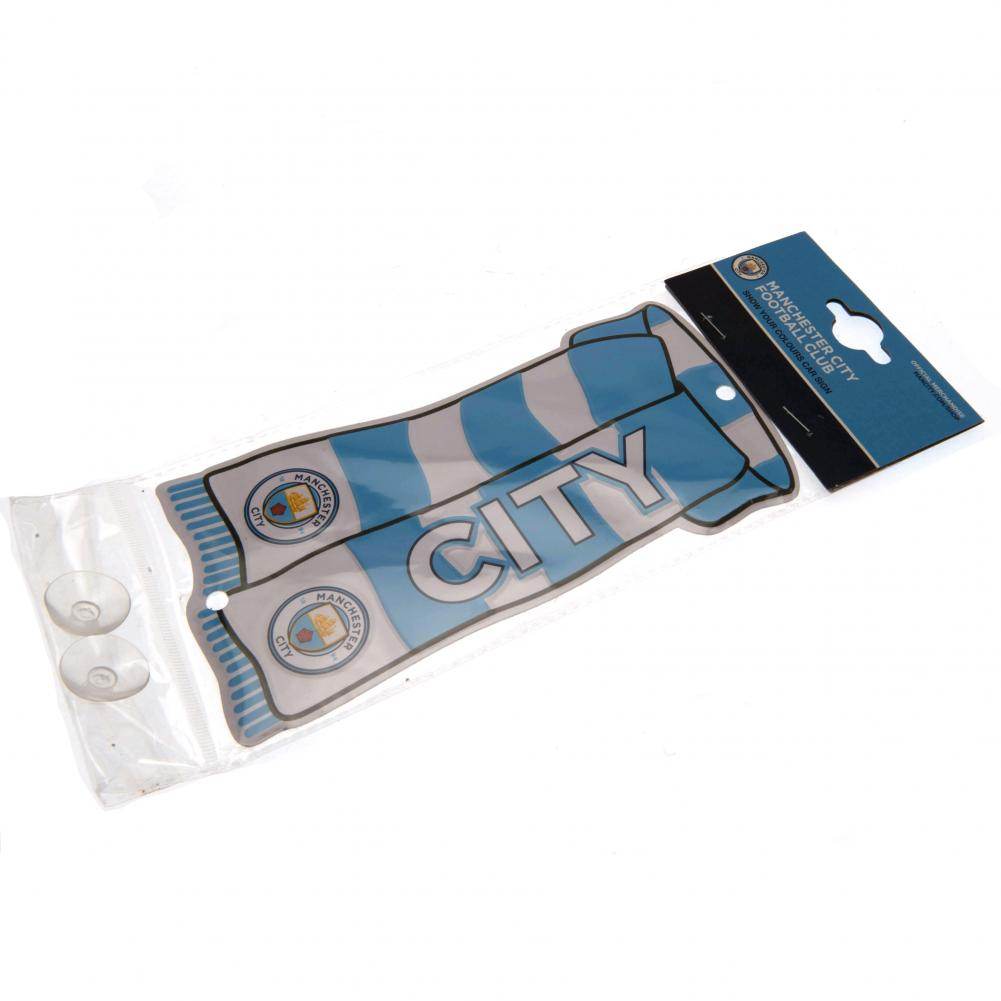 Manchester City FC Show Your Colours Window Sign - Gift Arch