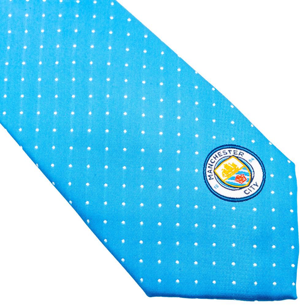 Manchester City FC Sky Blue Tie - Gift Arch