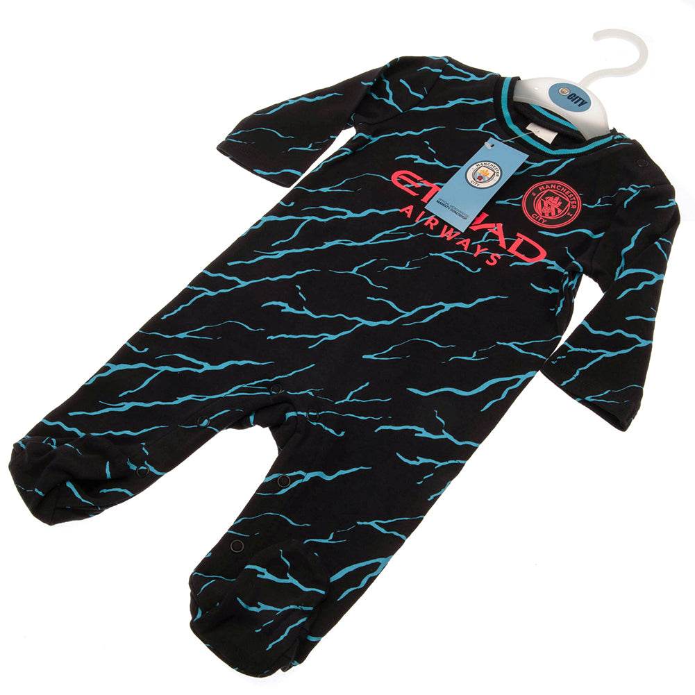 Manchester City FC Sleepsuit 6/9 mths LT - Gift Arch
