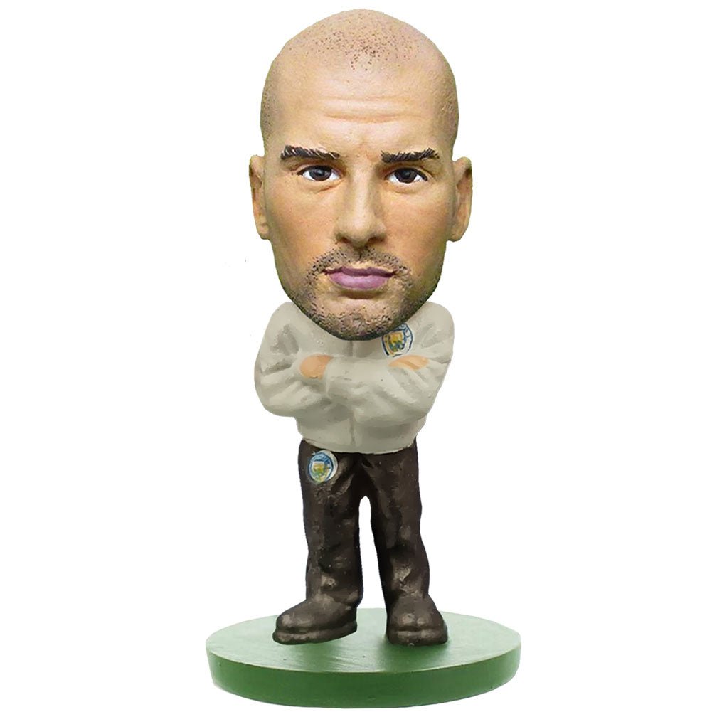 Manchester City FC SoccerStarz Guardiola Tracksuit - Gift Arch