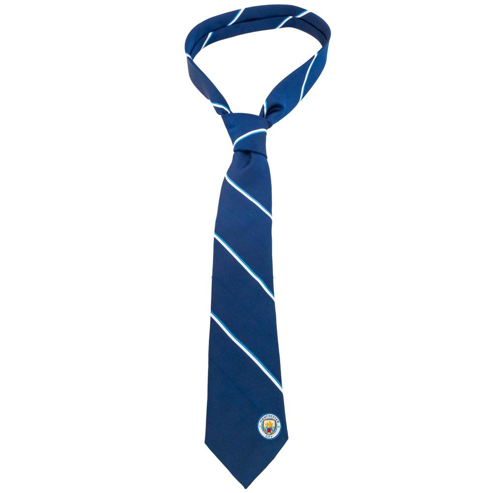 Manchester City FC Stripe Tie - Gift Arch
