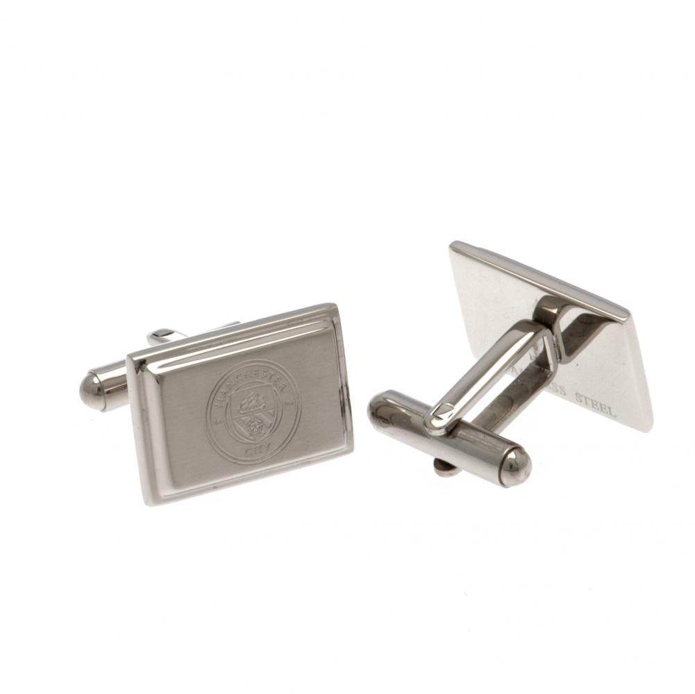 Manchester City FC Tie Slide & Cufflink Set - Gift Arch