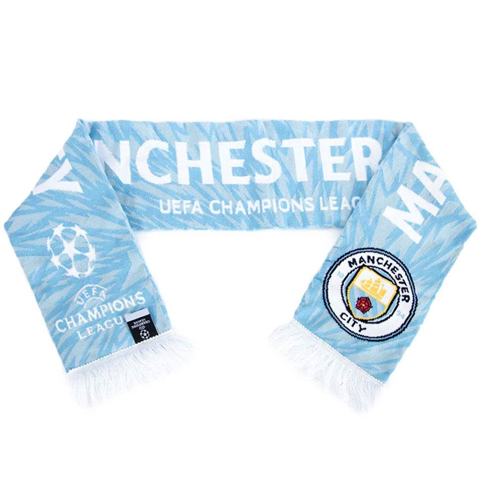 Manchester City FC UCL Scarf - Gift Arch