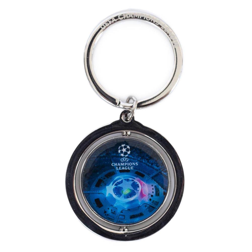 Manchester City FC UCL Spinner Keyring - Gift Arch