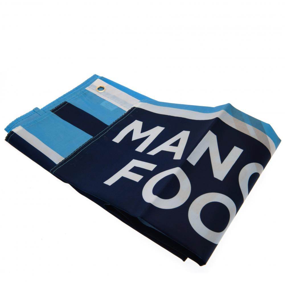 Manchester City FC Wordmark Flag - Gift Arch