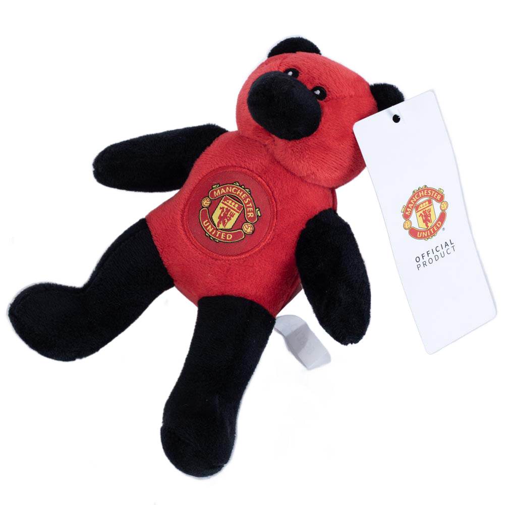 Manchester United FC Contrast Mini Bear - Gift Arch