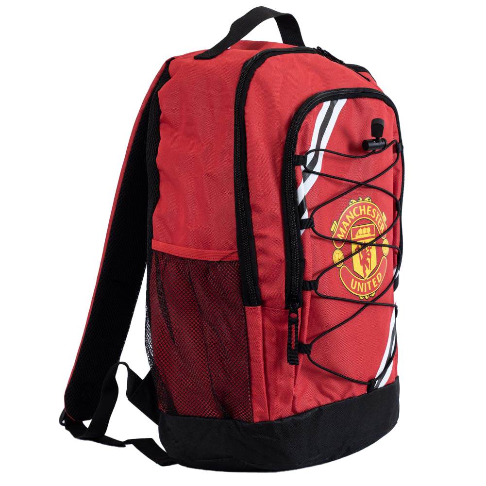 Manchester United FC Core Stripe Backpack - Gift Arch