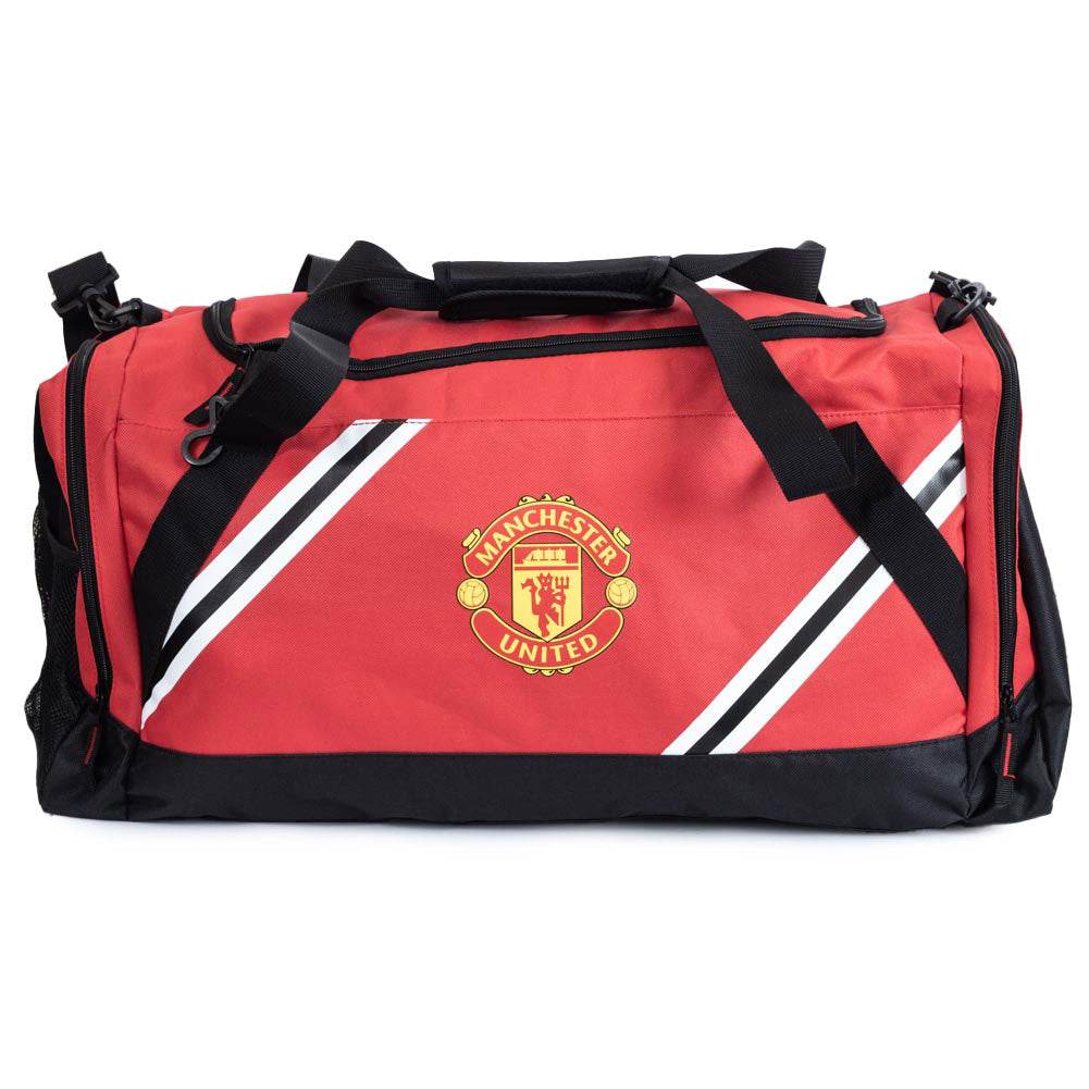Manchester United FC Core Stripe Holdall - Gift Arch