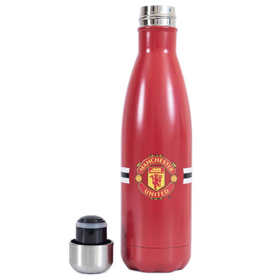 Manchester United FC Core Stripe Thermal Flask - Gift Arch