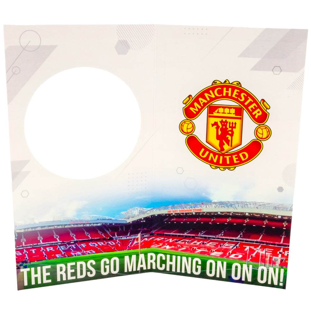 Manchester United FC Glory Glory Birthday Card - Gift Arch