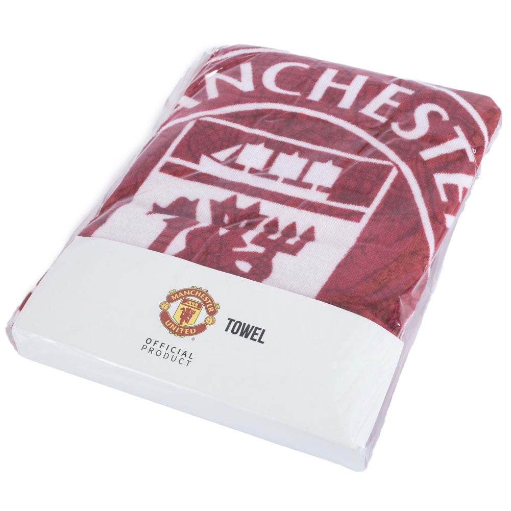 Manchester United FC Identity Towel - Gift Arch
